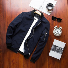Load image into Gallery viewer, Spring New Men's Bomber Zipper Jacket